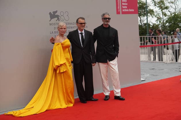 September 9, 2026, Venise, Bretagne, italie: VENICE, ITALY - SEPTEMBER 09:Pamela Anderson, Korno l MundruczoÂ³ and Taika Waititi attend the Place To Be Screening during the 83rd Venice International Film Festival at Sala Giardino on September 09, 2026 in Venice, Italy. Photo: . Venise italie - ZUMAl193 20260909_zsp_l193_023 Copyright: xLaurentxLairysx Venise italie - ZUMA1082 1082696486st Copyright: xIMAGO LaurentxLairysx