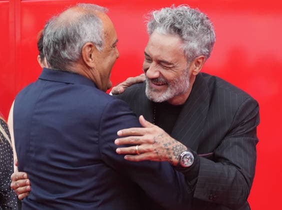 September 9, 2026, Venise, Bretagne, italie: VENICE, ITALY - SEPTEMBER 09: Taika Waitit and Festival Artistic Director Alberto Barbera, attend the Place To Be Screening during the 83rd Venice International Film Festival at Sala Giardino on September 09, 2026 in Venice, Italy.Photo: . Venise italie - ZUMAl193 20260909_zsp_l193_040 Copyright: xLaurentxLairysx Venise italie - ZUMA1082 1082696964st Copyright: xIMAGO LaurentxLairysx