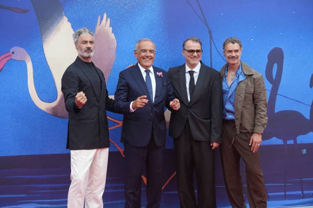 September 9, 2026, Venise, Bretagne, italie: VENICE, ITALY - SEPTEMBER 09: Taika Waititi, Festival Artistic Director Alberto Barbera, Korno l MundruczoÂ³ and Murray Bartlett attend the Place To Be Screening during the 83rd Venice International Film Festival at Sala Giardino on September 09, 2026 in Venice, Italy.Photo: . Venise italie - ZUMAl193 20260909_zsp_l193_047 Copyright: xLaurentxLairysx Venise italie - ZUMA1082 1082697250st Copyright: xIMAGO LaurentxLairysx
