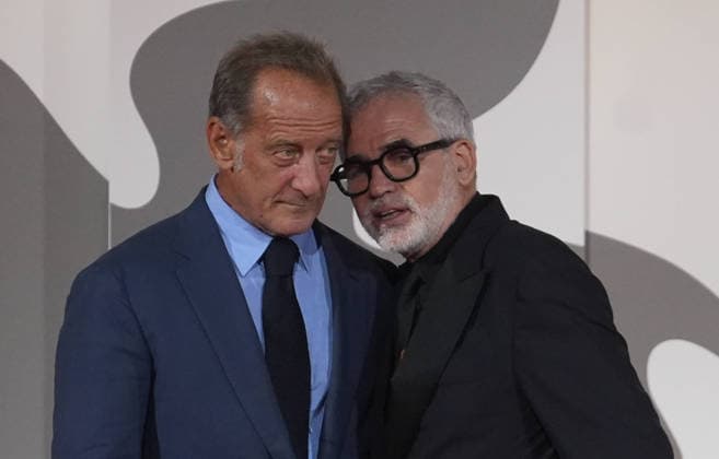 September 9, 2026, Venise, Bretagne, italie: VENICE, ITALY - SEPTEMBER 09: Vincent Lindon and Sto phane Brizo attend the Un Bon Petit Soldat Screening during the 83rd Venice International Film Festival at Sala Grande on September 09, 2026 in Venice, Italy. Photo: . Venise italie - ZUMAl193 20260909_zsp_l193_103 Copyright: xLaurentxLairysx Venise italie - ZUMA1082 1082734868st Copyright: xIMAGO LaurentxLairysx