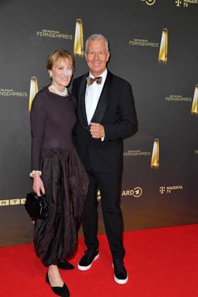 Carol Kloeppel and Peter Kloeppel at the German Television Awards ceremony at the Confex Center in Cologne on September 9, 2026