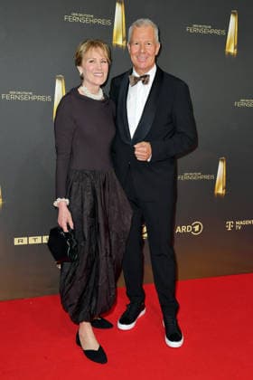 Carol Kloeppel and Peter Kloeppel at the German Television Awards ceremony at the Confex Center in Cologne on September 9, 2026