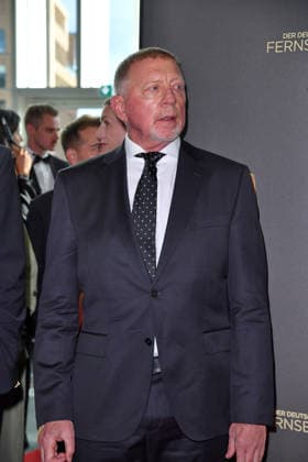 Boris Becker at the German Television Awards ceremony at the Confex Center in Cologne on September 9, 2026