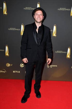 Johannes Oerding at the German Television Awards ceremony at the Confex Center in Cologne on September 9, 2026