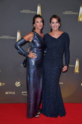Gerit Kling and Anja Kling at the German Television Awards ceremony at the Confex Center in Cologne on September 9, 2026