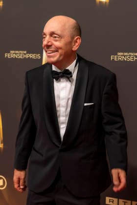 ABB TELEVISION AWARD Bernhard Hoecker, actor, guest on the red carpet at the gala for the 2026 German Television Award ceremony at the Confex Center on September 9, 2026, in Cologne, North Rhine-Westphalia, Germany