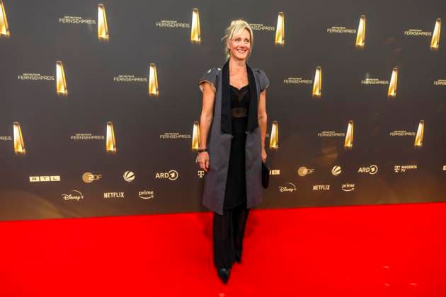 ABB TELEVISION AWARD: Anna Schudt appears on the red carpet at the gala for the 2026 German Television Award ceremony at the Confex Center on September 9, 2026, in Cologne, North Rhine-Westphalia, Germany