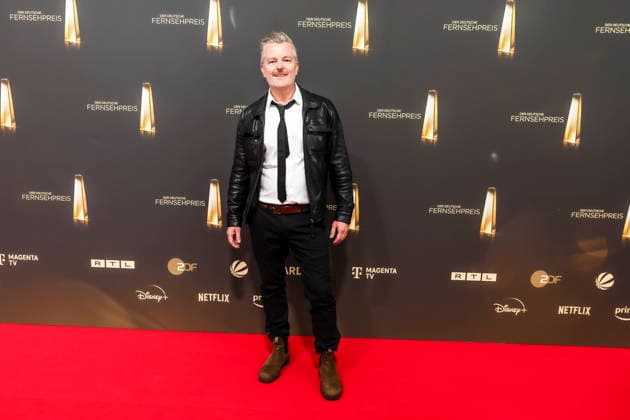 ABB TELEVISION AWARD: Andre Dietz appears on the red carpet at the gala for the 2026 German Television Award ceremony at the Confex Center on September 9, 2026, in Cologne, North Rhine-Westphalia, Germany