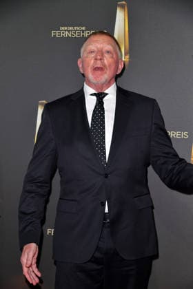 Boris Becker at the German Television Awards ceremony at the Confex Center in Cologne on September 9, 2026
