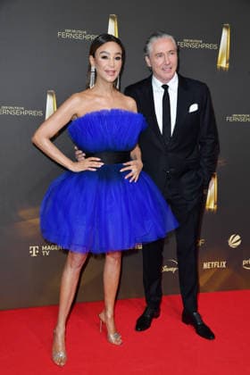 Verona Pooth and Franjo Pooth at the German Television Awards ceremony at the Confex Center in Cologne on September 9, 2026