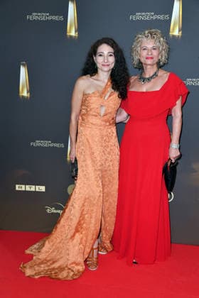 Janina Elkin and Gabrielle Scharnitzky at the German Television Awards ceremony at the Confex Center in Cologne on September 9, 2026