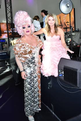 Olivia Jones and Frauke Ludowig at the German Television Awards ceremony at the Confex Center in Cologne on September 9, 2026
