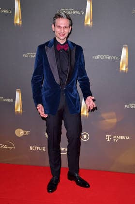 Fabian Köster at the German Television Awards ceremony at the Confex Center in Cologne on September 9, 2026