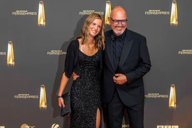 ABB TELEVISION AWARD: Frank Rosin, Michelin-starred chef, and his daughter Marlene as guests on the red carpet at the gala for the 2026 German Television Award at the Confex Center on September 9, 2026, in Cologne, North Rhine-Westphalia, Germany