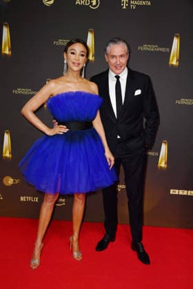 Verona Pooth and Franjo Pooth at the German Television Awards ceremony at the Confex Center in Cologne on September 9, 2026