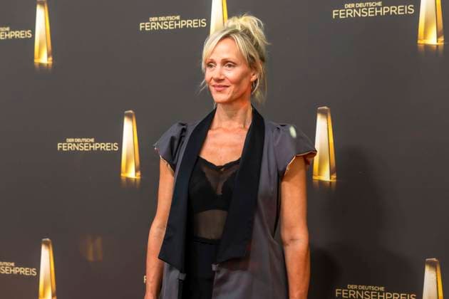 ABB TELEVISION AWARD: Anna Schudt appears on the red carpet at the gala for the 2026 German Television Award ceremony at the Confex Center on September 9, 2026, in Cologne, North Rhine-Westphalia, Germany