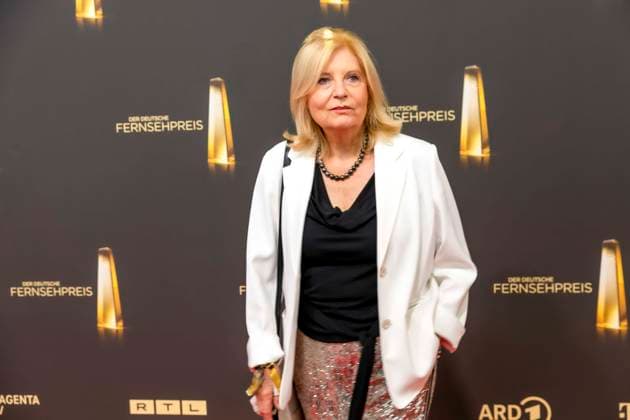 ABB TELEVISION AWARD: Sabine Postel walks the red carpet at the gala for the 2026 German Television Award ceremony at the Confex Center on September 9, 2026, in Cologne, North Rhine-Westphalia, Germany