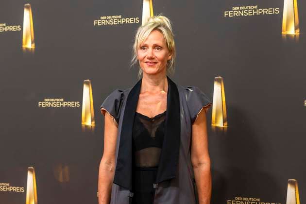 ABB TELEVISION AWARD: Anna Schudt appears on the red carpet at the gala for the 2026 German Television Award ceremony at the Confex Center on September 9, 2026, in Cologne, North Rhine-Westphalia, Germany