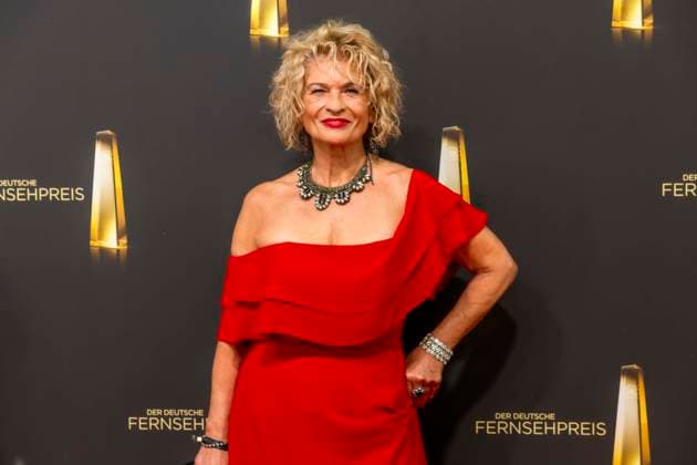 ABB TELEVISION AWARD: Gabrielle Scharnitzky walks the red carpet at the gala for the 2026 German Television Award ceremony at the Confex Center on September 9, 2026, in Cologne, North Rhine-Westphalia, Germany