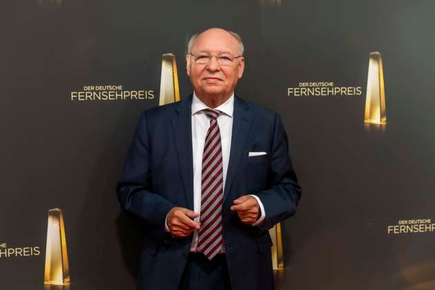 ABB TELEVISION AWARD: Hans Joachim Heist, actor, appears on the red carpet at the gala ceremony for the 2026 German Television Award at the Confex Center on September 9, 2026, in Cologne, North Rhine-Westphalia, Germany