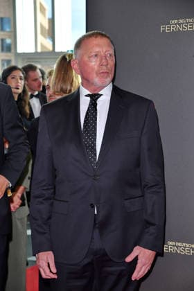 Boris Becker at the German Television Awards ceremony at the Confex Center in Cologne on September 9, 2026