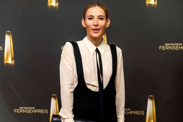 ABB TELEVISION AWARD: Jeannine Michaelsen, TV host, appears on the red carpet at the gala for the 2026 German Television Award ceremony at the Confex Center on September 9, 2026, in Cologne, North Rhine-Westphalia, Germany