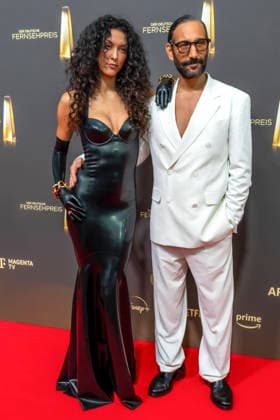 ABB TELEVISION AWARD: Rebecca Mir and Massimo Sinato, a couple, appeared on the red carpet at the gala ceremony for the 2026 German Television Award at the Confex Center on September 9, 2026, in Cologne, North Rhine-Westphalia, Germany
