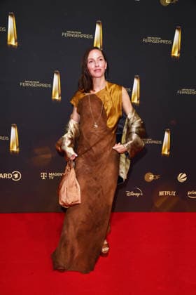 Katharina Schuettler at the German Television Awards ceremony at the Confex Center in Cologne on September 9, 2026