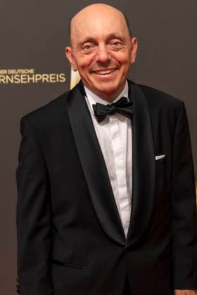 ABB TELEVISION AWARD: Bernhard Hoecker, actor, guest on the red carpet at the gala for the 2026 German Television Award ceremony at the Confex Center on September 9, 2026, in Cologne, North Rhine-Westphalia, Germany