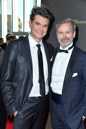 Lutz van der Horst and Matthias Matschke at the German Television Awards ceremony at the Confex Center in Cologne on September 9, 2026