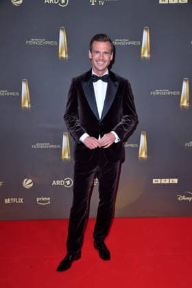 Aljoscha Höhn at the German Television Awards ceremony at the Confex Center in Cologne on September 9, 2026