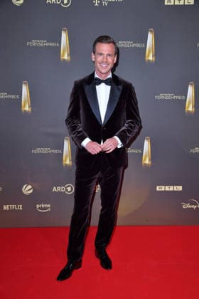 Aljoscha Höhn at the German Television Awards ceremony at the Confex Center in Cologne on September 9, 2026