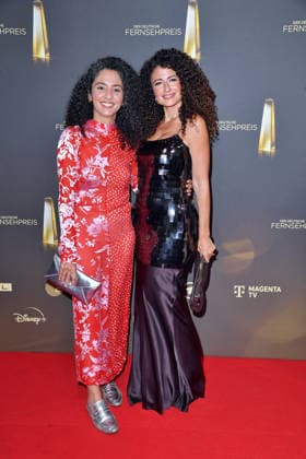 Siham El Maimouni and Marwa Eldessouky at the German Television Awards ceremony at the Confex Center in Cologne on September 9, 2026