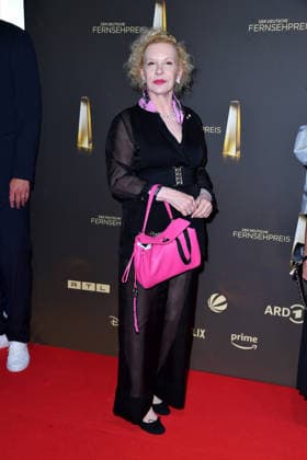 Sunnyi Melles at the German Television Awards ceremony at the Confex Center in Cologne on September 9, 2026