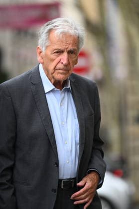 Jean-Paul Rappeneau Funeral - Paris Costa-Gavras during the funeral of Jean-Paul Rappeneau, French director and screenwriter, at the Saint-Sulpice church in Paris, France, on September 10, 2026. The director of Cyrano de Bergerac, has died at the age of 94. Photo by Eliot Blondet ABACAPRESS.COM Paris France  Copyright: xBlondetxEliot ABACAx