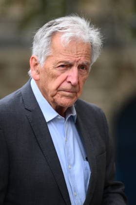 Jean-Paul Rappeneau Funeral - Paris Costa-Gavras during the funeral of Jean-Paul Rappeneau, French director and screenwriter, at the Saint-Sulpice church in Paris, France, on September 10, 2026. The director of Cyrano de Bergerac, has died at the age of 94. Photo by Eliot Blondet ABACAPRESS.COM Paris France  Copyright: xBlondetxEliot ABACAx