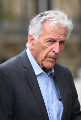 Jean-Paul Rappeneau Funeral - Paris Costa-Gavras during the funeral of Jean-Paul Rappeneau, French director and screenwriter, at the Saint-Sulpice church in Paris, France, on September 10, 2026. The director of Cyrano de Bergerac, has died at the age of 94. Photo by Eliot Blondet ABACAPRESS.COM Paris France  Copyright: xBlondetxEliot ABACAx