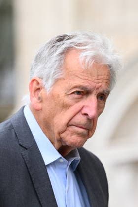 Jean-Paul Rappeneau Funeral - Paris Costa-Gavras during the funeral of Jean-Paul Rappeneau, French director and screenwriter, at the Saint-Sulpice church in Paris, France, on September 10, 2026. The director of Cyrano de Bergerac, has died at the age of 94. Photo by Eliot Blondet ABACAPRESS.COM Paris France  Copyright: xBlondetxEliot ABACAx