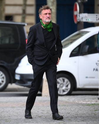 Jean-Paul Rappeneau Funeral - Paris Jean-Paul Rouve during the funeral of Jean-Paul Rappeneau, French director and screenwriter, at the Saint-Sulpice church in Paris, France, on September 10, 2026. The director of Cyrano de Bergerac, Jean-Paul Rappeneau, has died at the age of 94. Photo by Eliot Blondet ABACAPRESS.COM Paris France  Copyright: xBlondetxEliot ABACAx