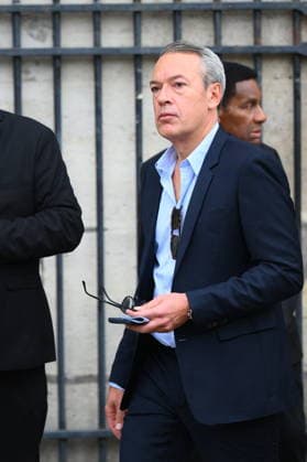 Jean-Paul Rappeneau Funeral - Paris Matthieu Croissandeau during the funeral of Jean-Paul Rappeneau, French director and screenwriter, at the Saint-Sulpice church in Paris, France, on September 10, 2026. The director of Cyrano de Bergerac, Jean-Paul Rappeneau, has died at the age of 94. Photo by Eliot Blondet ABACAPRESS.COM Paris France  Copyright: xBlondetxEliot ABACAx