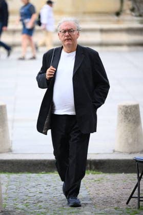 Jean-Paul Rappeneau Funeral - Paris Dominique Besnehard during the funeral of Jean-Paul Rappeneau, French director and screenwriter, at the Saint-Sulpice church in Paris, France, on September 10, 2026. The director of Cyrano de Bergerac, Jean-Paul Rappeneau, has died at the age of 94. Photo by Eliot Blondet ABACAPRESS.COM Paris France  Copyright: xBlondetxEliot ABACAx