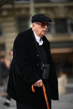 Jean-Paul Rappeneau Funeral - Paris Jean Becker during the funeral of Jean-Paul Rappeneau, French director and screenwriter, at the Saint-Sulpice church in Paris, France, on September 10, 2026. The director of Cyrano de Bergerac, Jean-Paul Rappeneau, has died at the age of 94. Photo by Eliot Blondet ABACAPRESS.COM Paris France  Copyright: xBlondetxEliot ABACAx