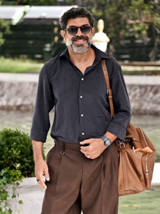 IPA88346409 - Venice, 83rd Venice International Film Festival 2026 - Day 9 - Arrivals at the Excelsior Hotel™s pier - Pictured: Pierfrancesco Favino  Copyright: xSimonexComix xPoolxPhotoxEventsx08x IPA88346409