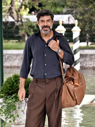 IPA88346652 - Venice, 83rd Venice International Film Festival 2026 Day 9 Arrivals at the Excelsior Hotel™s pier Pictured: Pierfrancesco Favino  Copyright: xSimonexComix xPoolxPhotoxEventsx08x IPA88346652