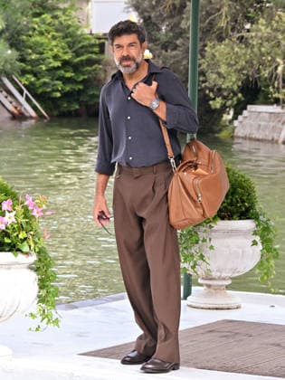 IPA88347180 - Venice, 83rd Venice International Film Festival 2026 - Day 9 - Arrivals at the Excelsior Hotel™s pier - Pictured: Pierfrancesco Favino  Copyright: xManuelexMangiarottix xPoolxPhotoxEventsx08x IPA88347180