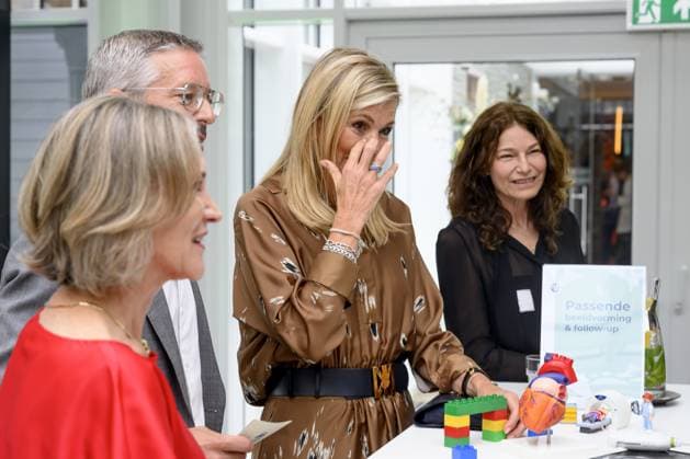 Nieuwegein, The Netherlands, 2026-09-10 11:25:47 NIEUWEGEIN, 10-09-2026, Green Village Queen Maxima attends a symposium of the national Care Evaluation and Appropriate Use (ZE&GG) program in Nieuwegein. Less is More is a movement that contributes to appropriate care in the Netherlands. PHOTO: NLBeeld Patrick van Emst Credit: NL Beeld Patrick van Emst  Copyright: xx x