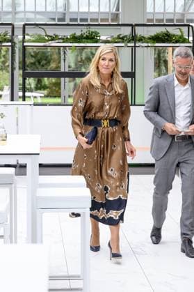 Nieuwegein, The Netherlands, 2026-09-10 11:20:55 NIEUWEGEIN, 10-09-2026, Green Village Queen Maxima attends a symposium of the national Care Evaluation and Appropriate Use (ZE&GG) program in Nieuwegein. Less is More is a movement that contributes to appropriate care in the Netherlands. PHOTO: NLBeeld Patrick van Emst Credit: NL Beeld Patrick van Emst  Copyright: xx x