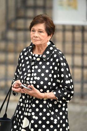 Jean-Paul Rappeneau Funeral - Paris Macha Meril during the funeral of Jean-Paul Rappeneau, French director and screenwriter, at the Saint-Sulpice church in Paris, France, on September 10, 2026. The director of Cyrano de Bergerac, Jean-Paul Rappeneau, has died at the age of 94. Photo by Eliot Blondet ABACAPRESS.COM Paris France  Copyright: xBlondetxEliot ABACAx