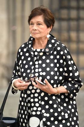 Jean-Paul Rappeneau Funeral - Paris Macha Meril during the funeral of Jean-Paul Rappeneau, French director and screenwriter, at the Saint-Sulpice church in Paris, France, on September 10, 2026. The director of Cyrano de Bergerac, Jean-Paul Rappeneau, has died at the age of 94. Photo by Eliot Blondet ABACAPRESS.COM Paris France  Copyright: xBlondetxEliot ABACAx