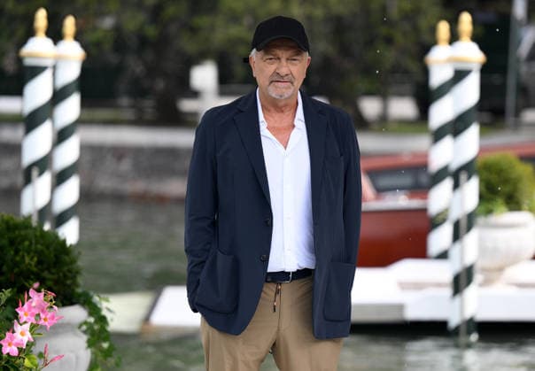 September 10, 2026, Venice, ITALY: Italian director Giovanni Veronesi arrives at the Hotel Excelsior dock in Lido Beach to present the movie Dio ride during the Venice International Film Festival, in Venice, Italy, 10 September 2026. ANSA ETTORE FERRARI Venice ITALY  - ZUMAa110 20260910_zaf_a110_001 Copyright: xEttorexFerrarix